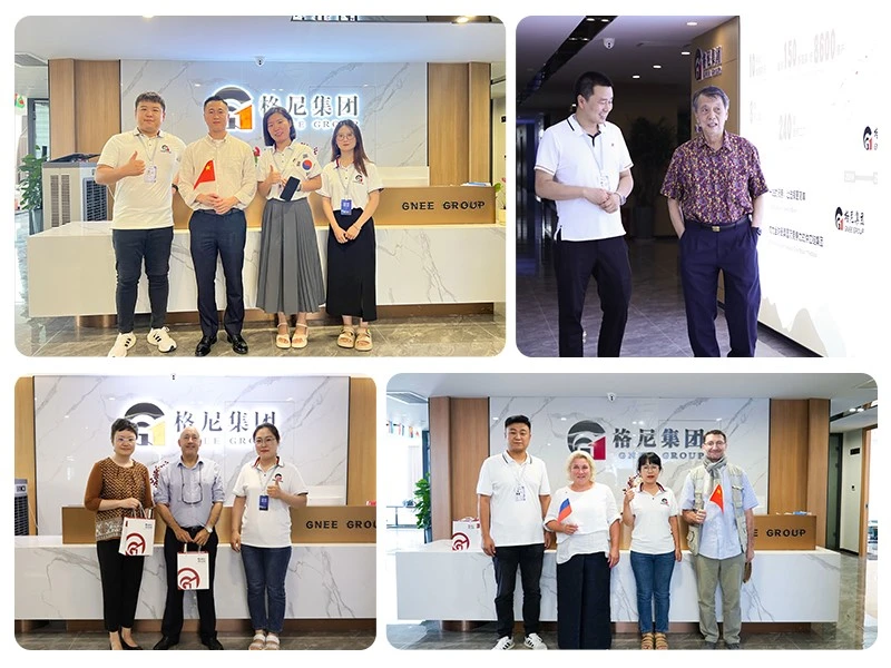 Gnee Customer visit Gnee Customer visit